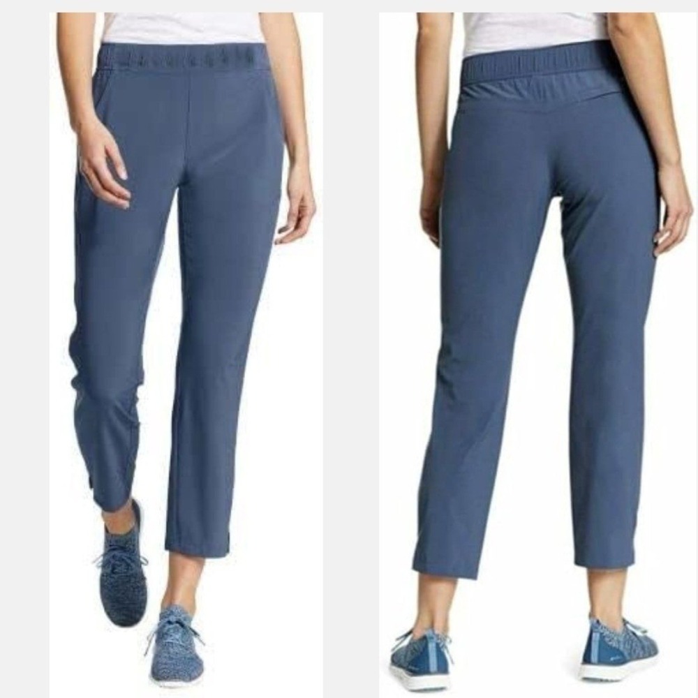 Eddie Bauer Departure Ankle Pant Womens XL Travel Stretch UPF 50+